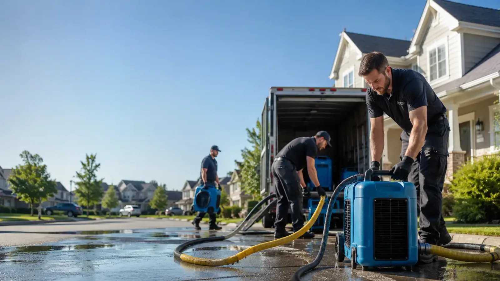 Water Damage Mitigation in Oil Trough, AR